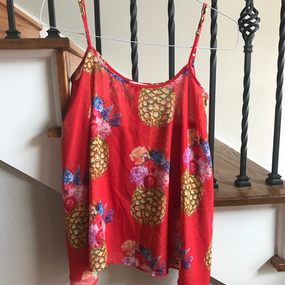 Show Me Your Mumu pineapple tank top